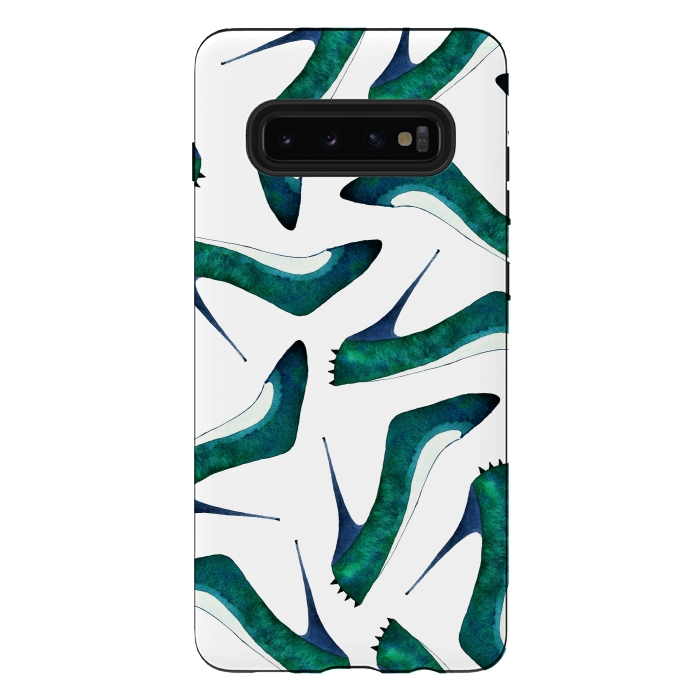 Galaxy S10 plus StrongFit Green With Envy by Amaya Brydon