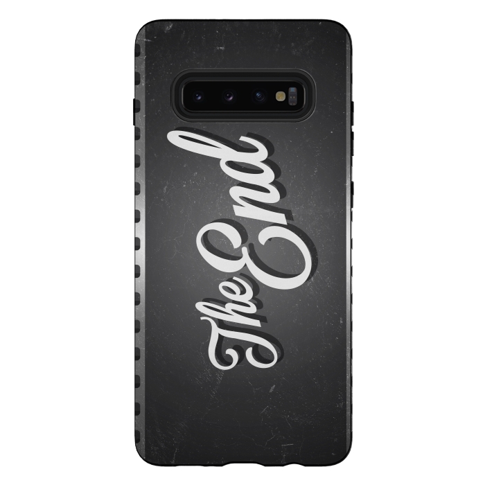Galaxy S10 plus StrongFit The end Film Frame by Dellán