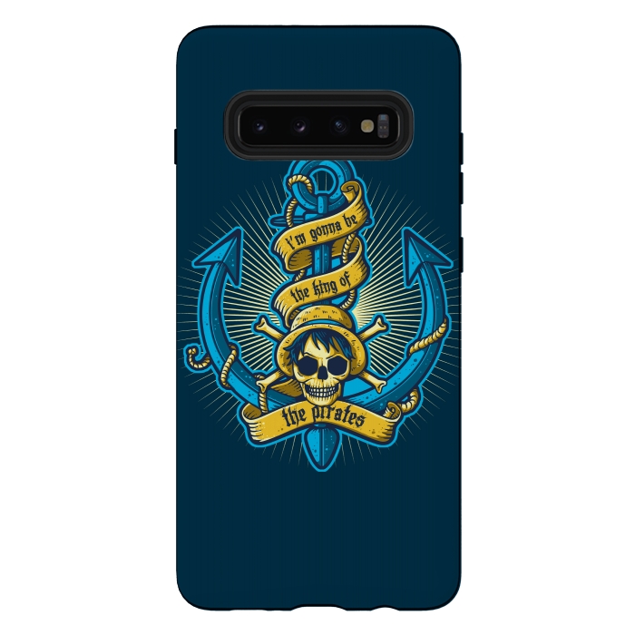 Galaxy S10 plus StrongFit King Of Pirates by Q-Artwork