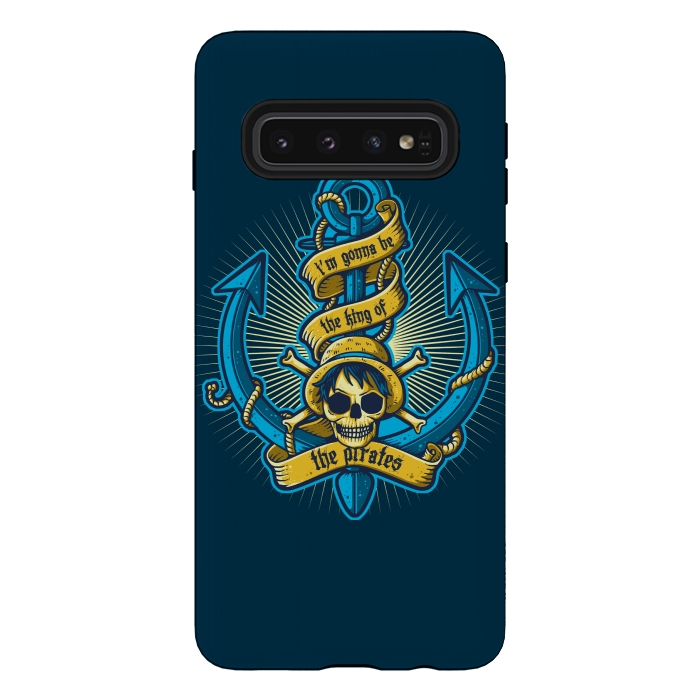 Galaxy S10 StrongFit King Of Pirates by Q-Artwork