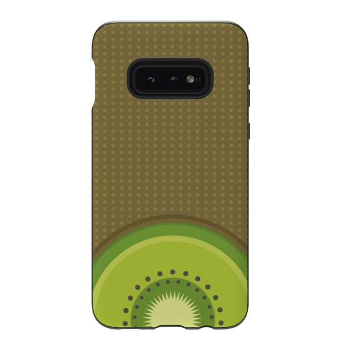 Galaxy S10e StrongFit Kiwi Pop by Dellán