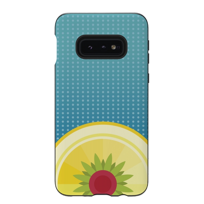 Galaxy S10e StrongFit Blue Hawaii by Dellán