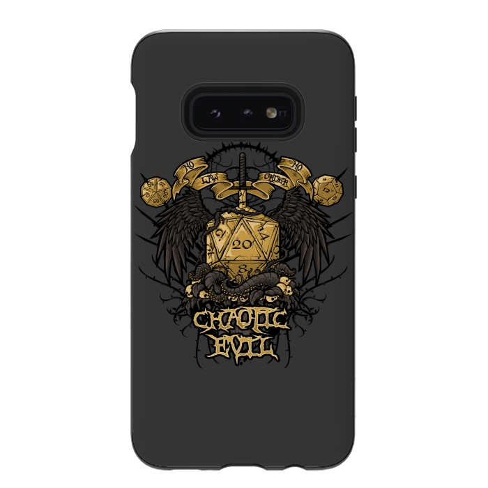 Galaxy S10e StrongFit Chaotic Evil by Q-Artwork