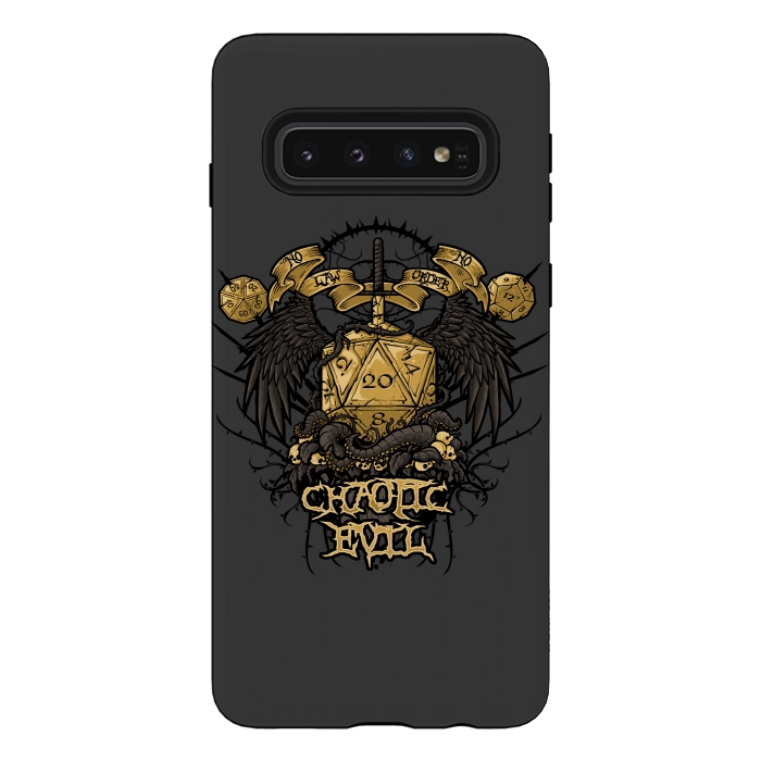 Galaxy S10 StrongFit Chaotic Evil by Q-Artwork