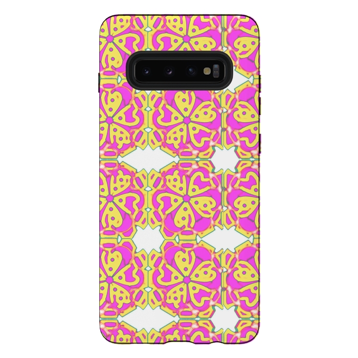 Galaxy S10 plus StrongFit The Spirit of the Flower by Bettie * Blue
