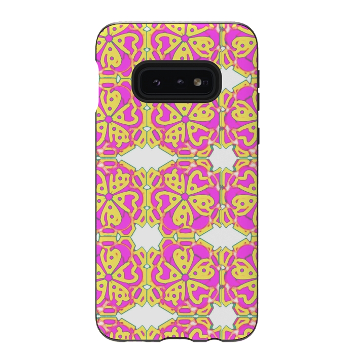 Galaxy S10e StrongFit The Spirit of the Flower by Bettie * Blue
