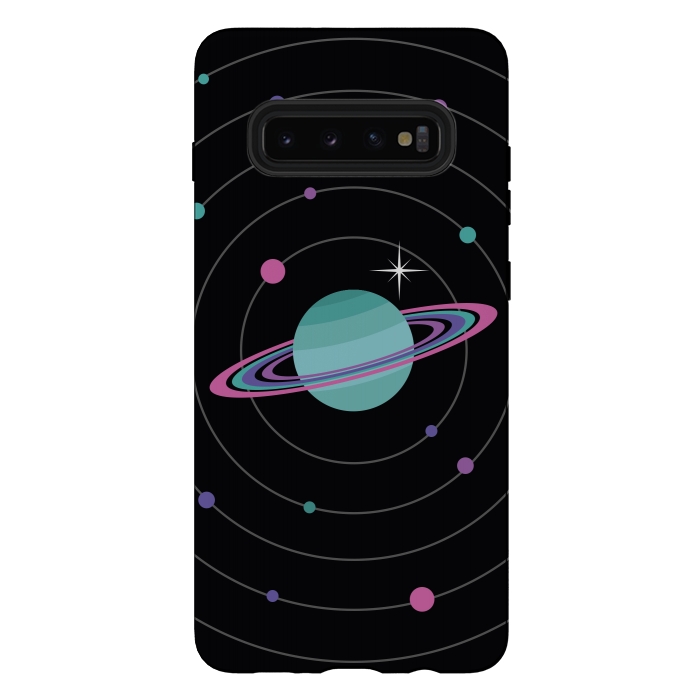 Galaxy S10 plus StrongFit Planet & Bright Star by Dellán