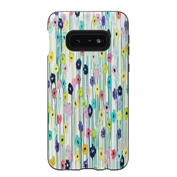Galaxy S10e StrongFit Blooms Need Bees 2 by Helen Joynson