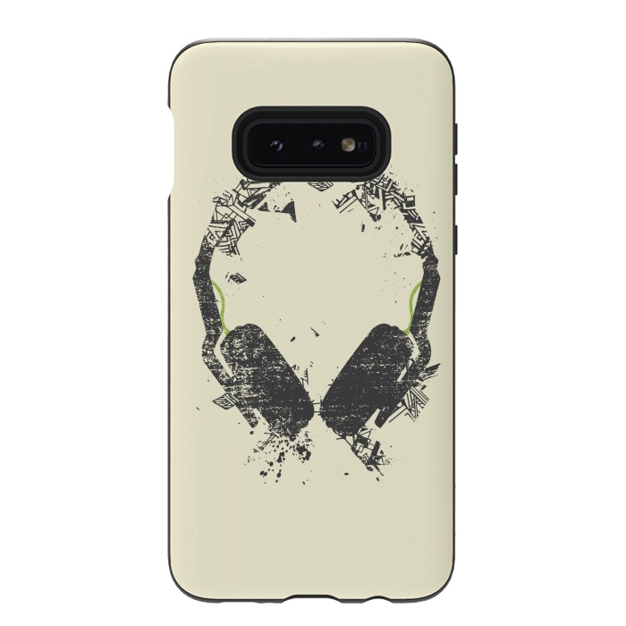 Galaxy S10e StrongFit Art Headphones by Sitchko