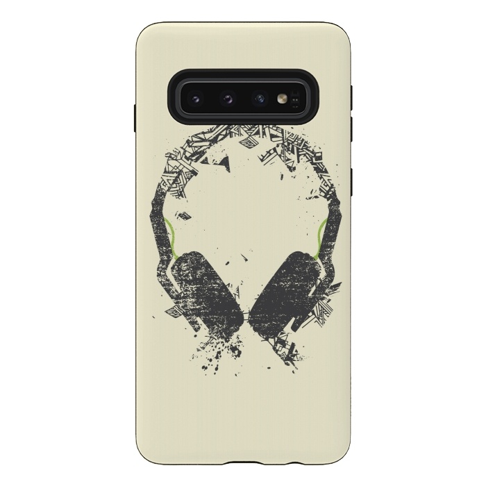 Galaxy S10 StrongFit Art Headphones by Sitchko