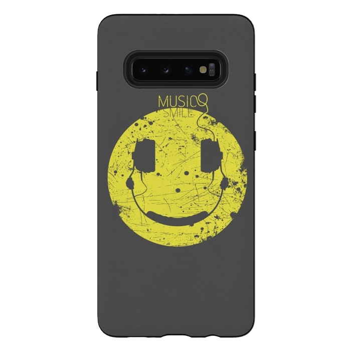 Galaxy S10 plus StrongFit Music Smile V2 by Sitchko