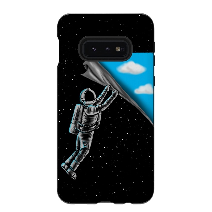 Galaxy S10e StrongFit Astronaut open the sky by Coffee Man