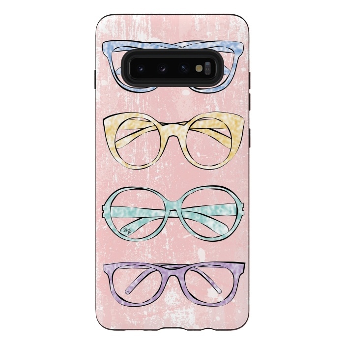 Galaxy S10 plus StrongFit Funky Glasses by Martina