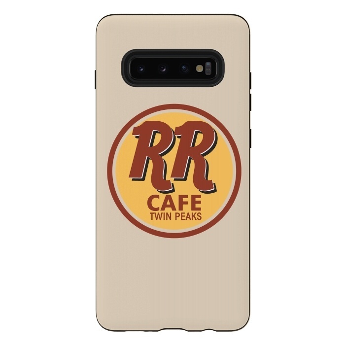 Galaxy S10 plus StrongFit Twin Peaks RR Cafe by Alisterny
