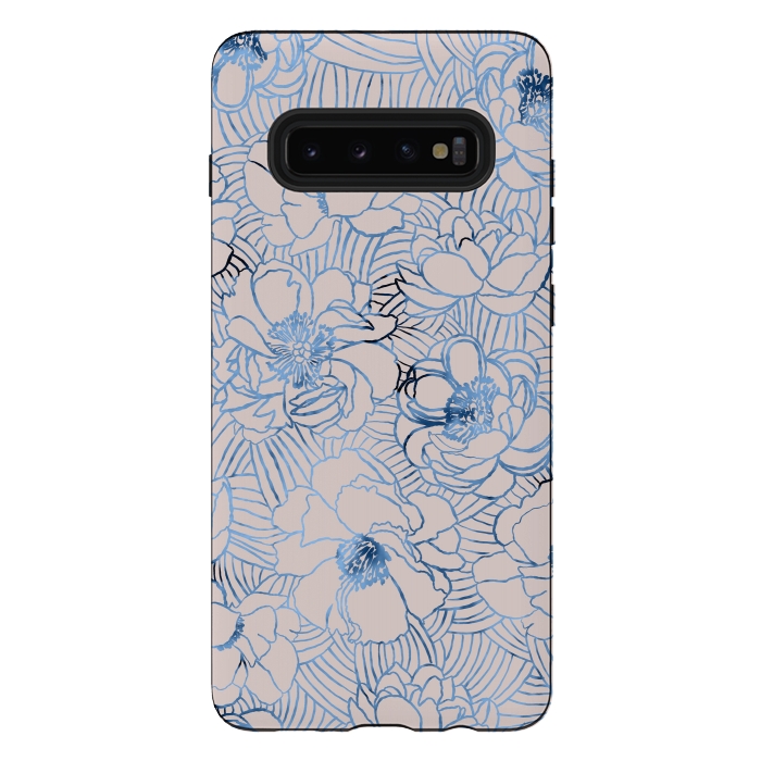 Galaxy S10 plus StrongFit ThistleDown  by Victoria Krupp-Rombalski