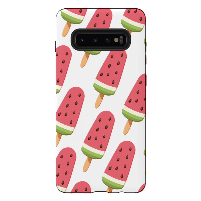 Galaxy S10 plus StrongFit Watermelon Palettes by Rossy Villarreal