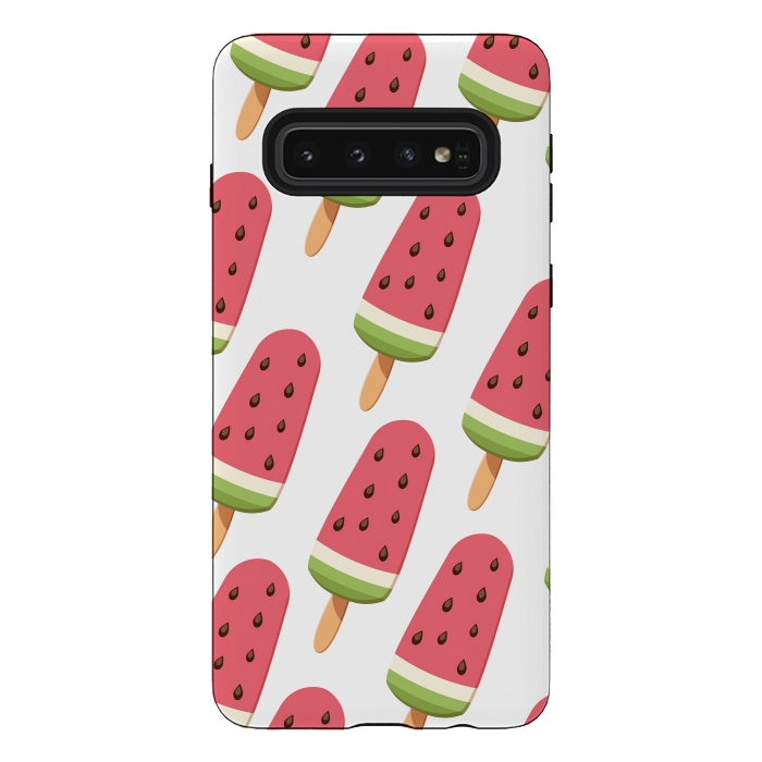 Galaxy S10 StrongFit Watermelon Palettes by Rossy Villarreal