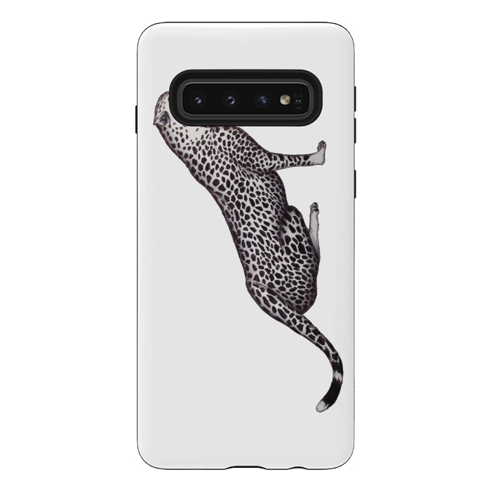 Galaxy S10 StrongFit The Cheater | Cheetah by ECMazur 