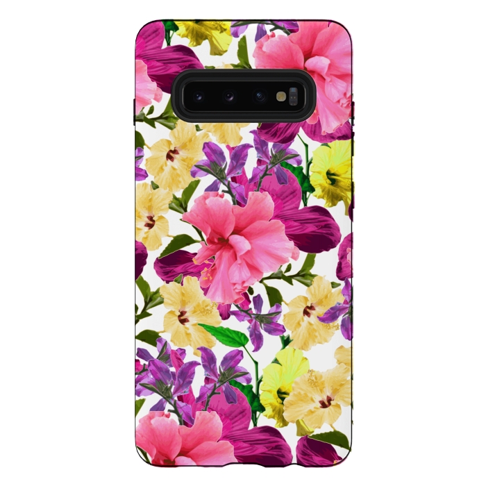 Galaxy S10 plus StrongFit August Blooms by Zala Farah