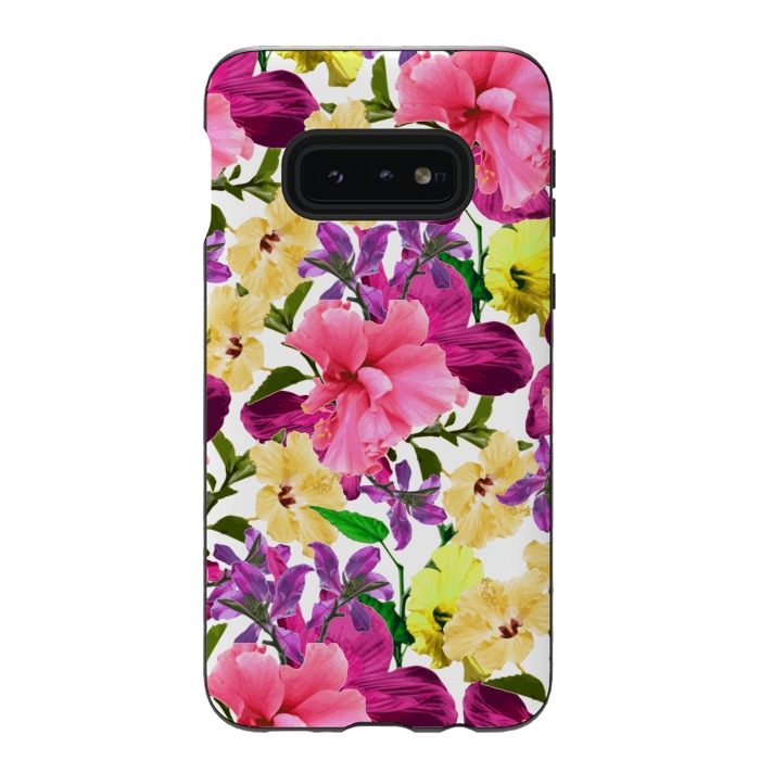 Galaxy S10e StrongFit August Blooms by Zala Farah