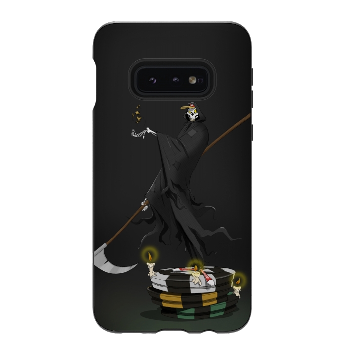 Galaxy S10e StrongFit Death Poker by Guga Santos