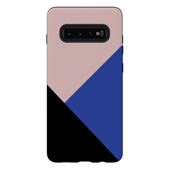 Galaxy S10 plus StrongFit Color Block  by Caitlin Workman