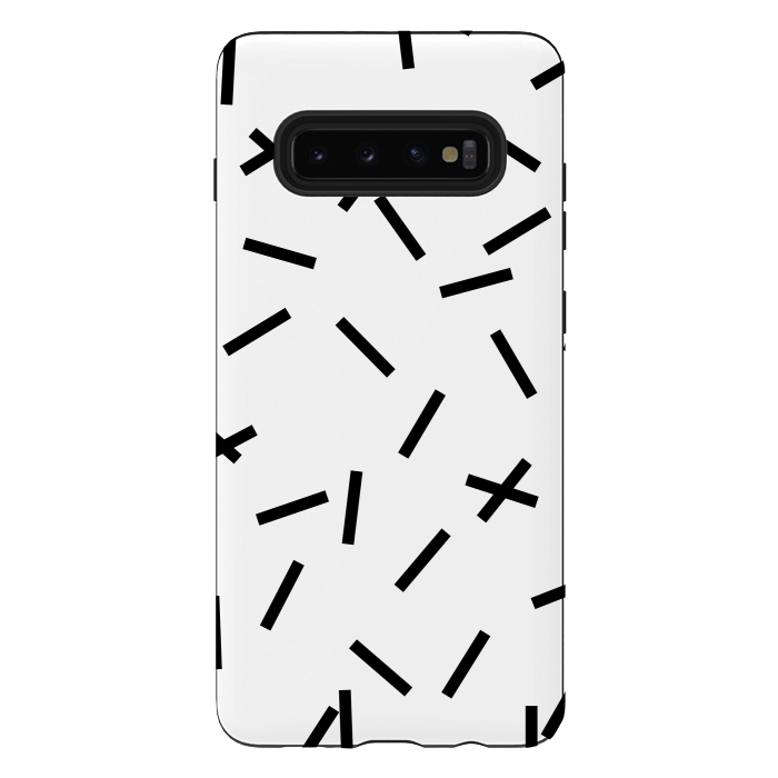 Galaxy S10 plus StrongFit Confetti by Caitlin Workman