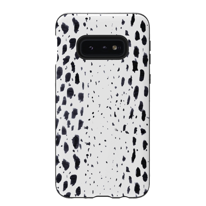 Galaxy S10e StrongFit Brushed Wild by Caitlin Workman