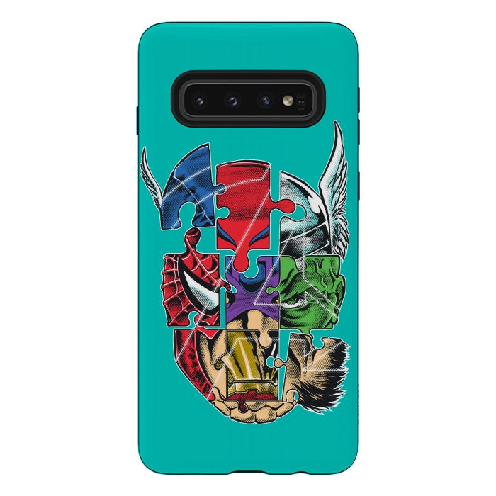 Galaxy S10 StrongFit Almighty Avenger by Branko Ricov