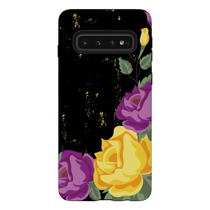Galaxy S10 StrongFit Violets by Rossy Villarreal