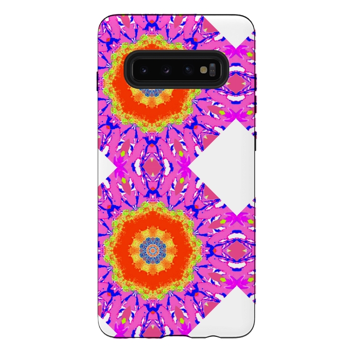 Galaxy S10 plus StrongFit Groovy Vibe by Bettie * Blue