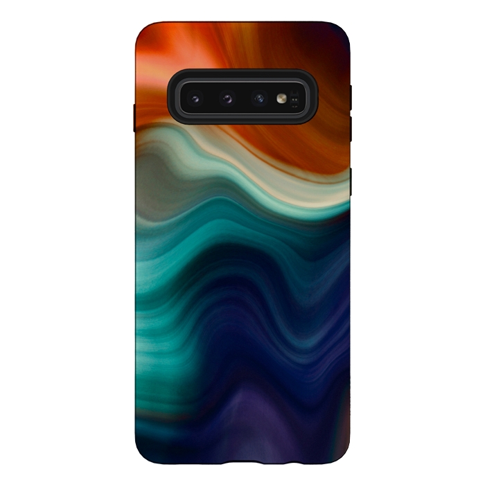 Galaxy S10 StrongFit Color Wave by CatJello