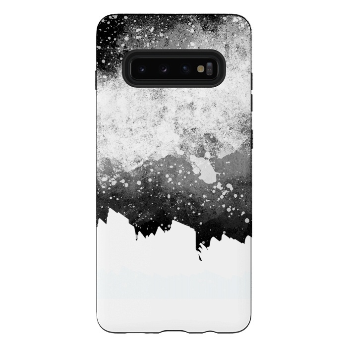 Galaxy S10 plus StrongFit Galaxy Greyscale by Steve Wade (Swade)