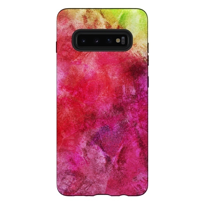 Galaxy S10 plus StrongFit Watermelon Textures by Steve Wade (Swade)