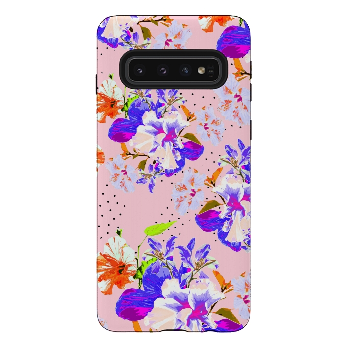 Galaxy S10 StrongFit Hyper Bloom by Zala Farah