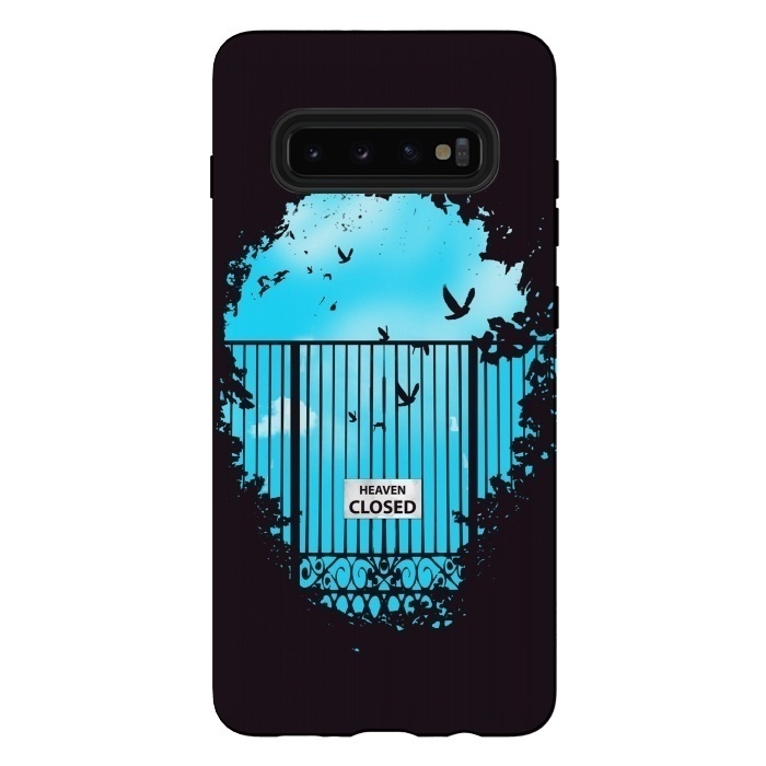 Galaxy S10 plus StrongFit Heaven's door by Balazs Solti