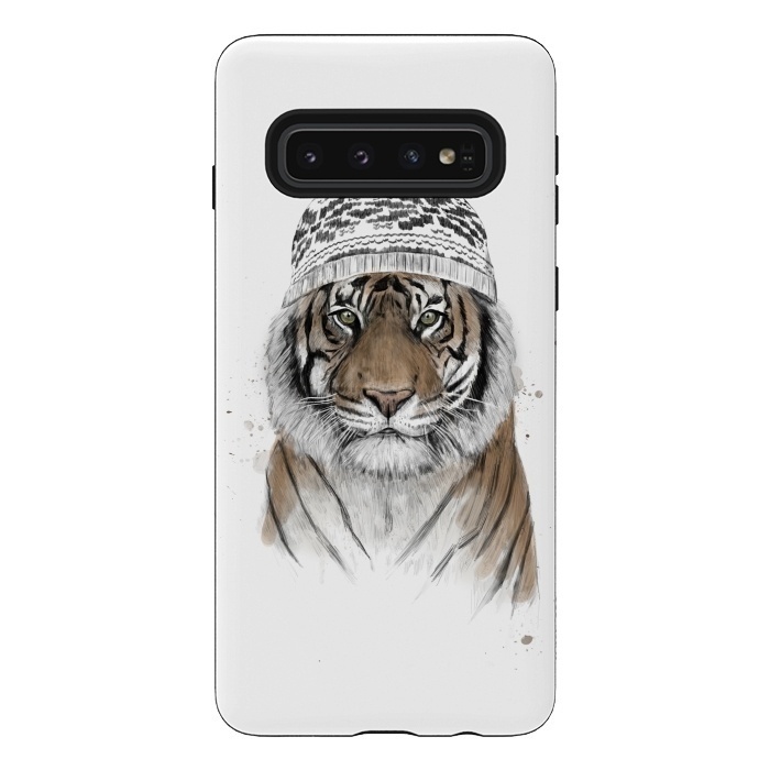 Galaxy S10 StrongFit Siberian tiger by Balazs Solti