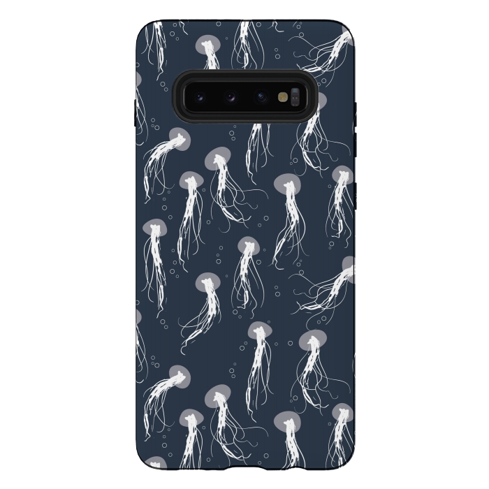 Galaxy S10 plus StrongFit Jellyfish by Zoe Charlotte