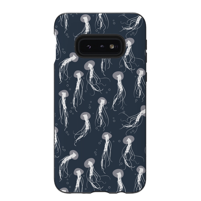 Galaxy S10e StrongFit Jellyfish by Zoe Charlotte