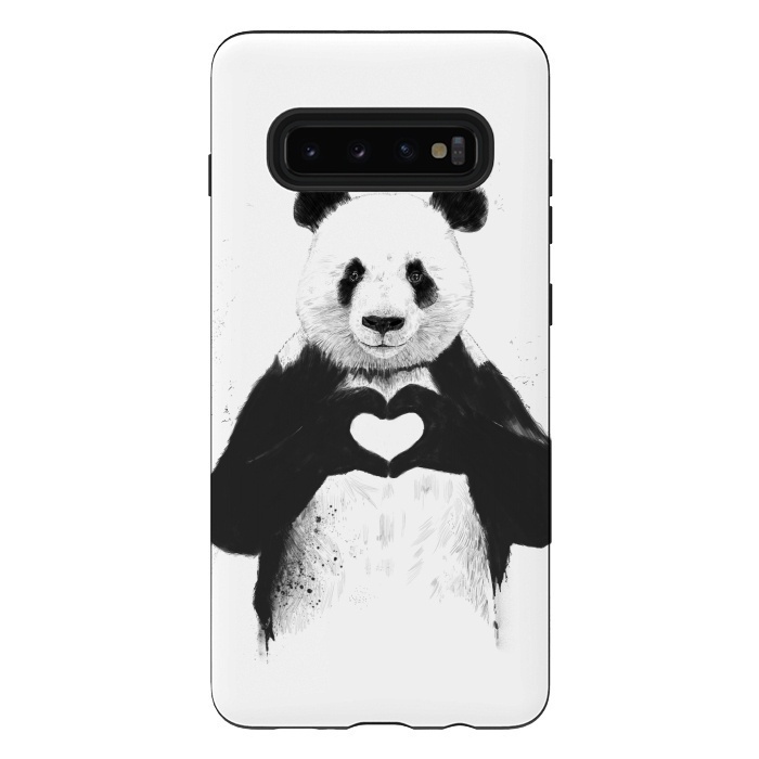 Galaxy S10 plus StrongFit All you need is love by Balazs Solti