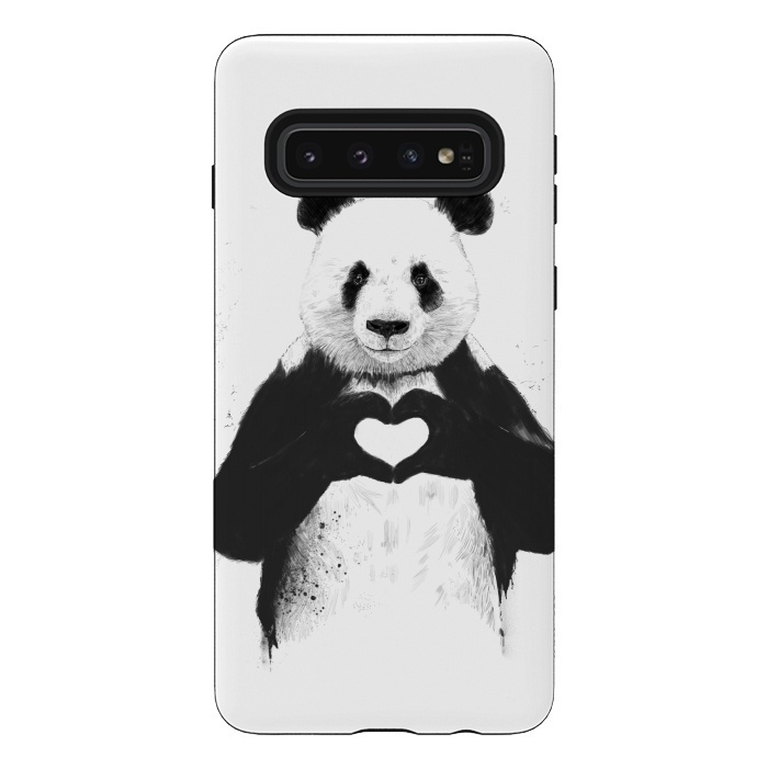 Galaxy S10 StrongFit All you need is love by Balazs Solti