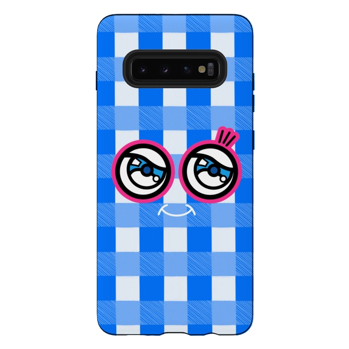Galaxy S10 plus StrongFit Vintage Tartans Pattern 2 by Michael Cheung