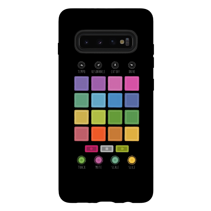 Galaxy S10 plus StrongFit Dj Electronic Music Mixer by Dellán