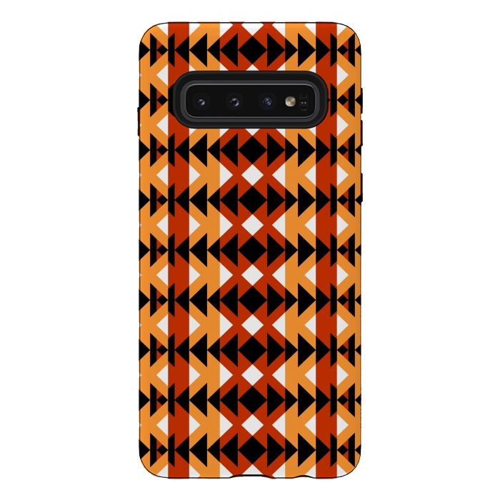 Galaxy S10 StrongFit Tribal Pattern by Dhruv Narelia