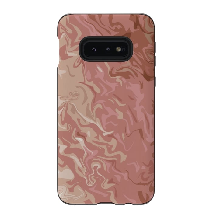 Galaxy S10e StrongFit Twirly Abstract by Dhruv Narelia