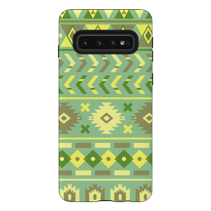 Galaxy S10 StrongFit Ethnic Pattern by Dhruv Narelia
