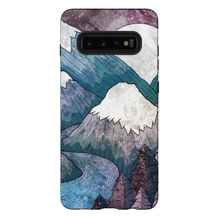 Galaxy S10 plus StrongFit A cold river canyon by Steve Wade (Swade)