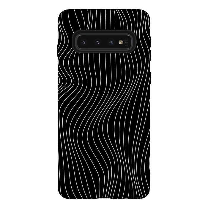Galaxy S10 StrongFit Illusion Waves 2 by Sitchko