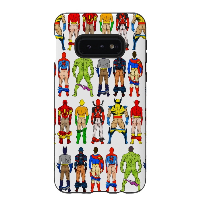 Galaxy S10e StrongFit Superhero Butts by Notsniw