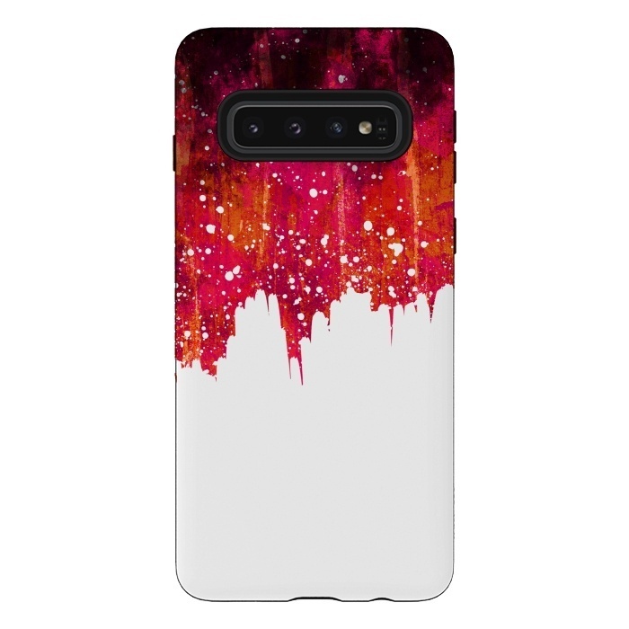 Galaxy S10 StrongFit The Red Space by Steve Wade (Swade)